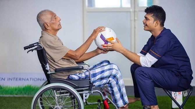 Importance of physiotherapy for stroke patient